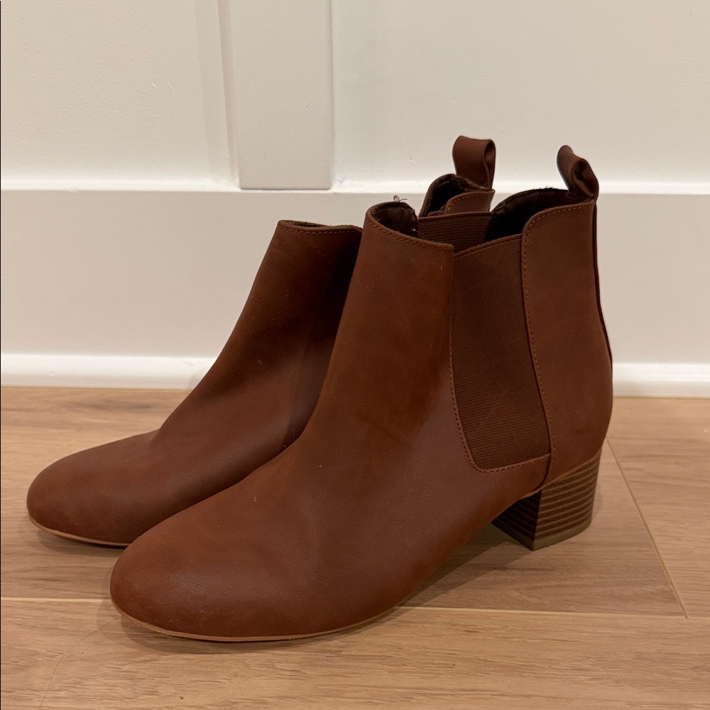 Loft Brown Ankle Boots